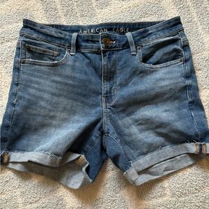 American Eagle Midi Jean Shorts